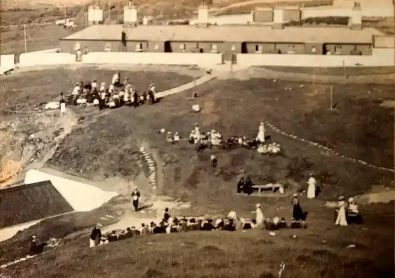 The Coastguard Station at Worbarrow Bay