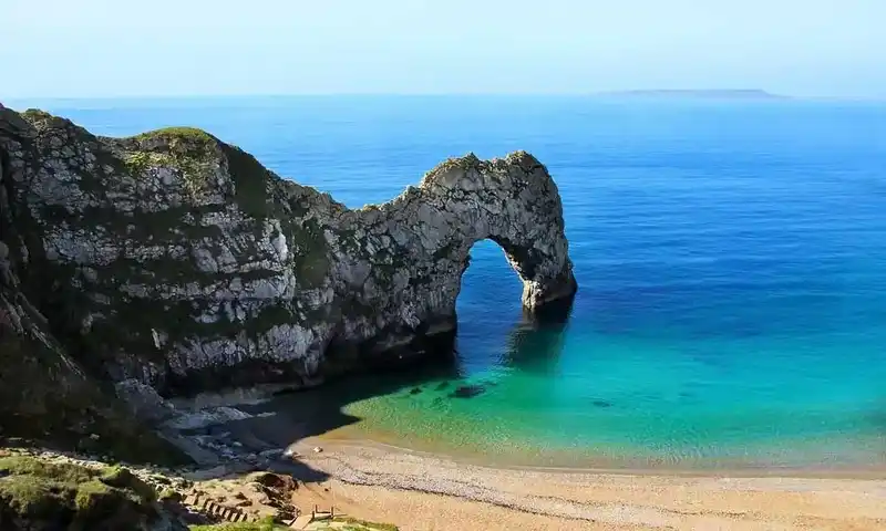 Blue sea view