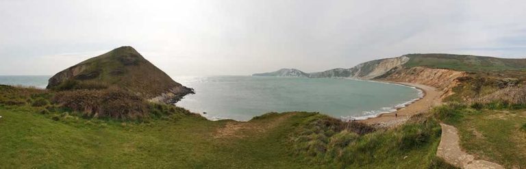 Worbarrow Bay with Worbarrow Tout on the left