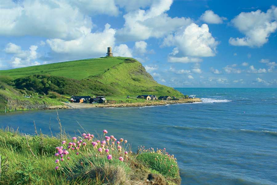 Kimmeridge Bay with Clavells Tower