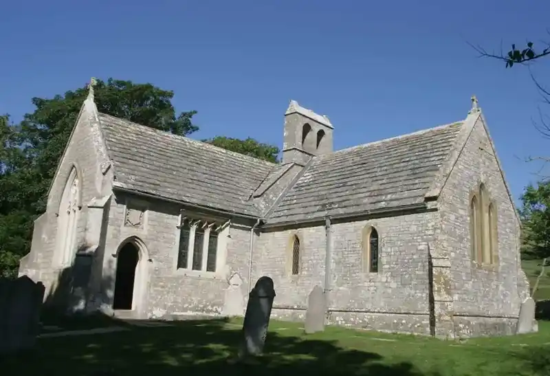 Tyneham Church today