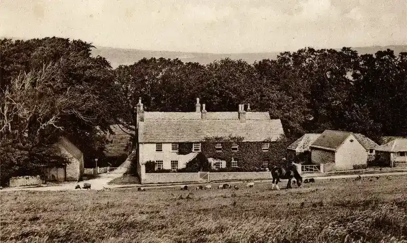 Tyneham Farm — the agricultural heart of the village