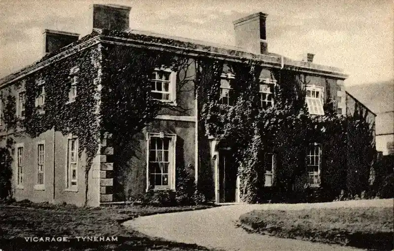 Tyneham Rectory exterior before the fire