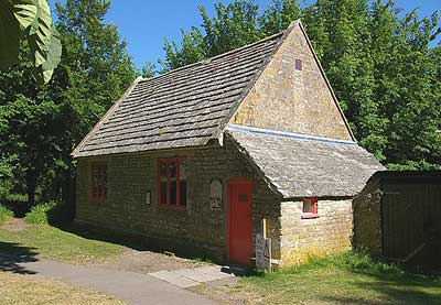 Tyneham School building