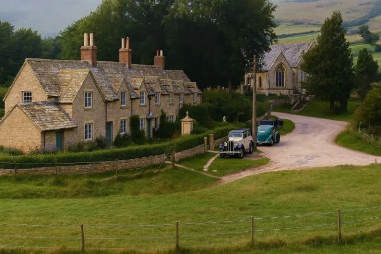 Tyneham Village in the 1900s